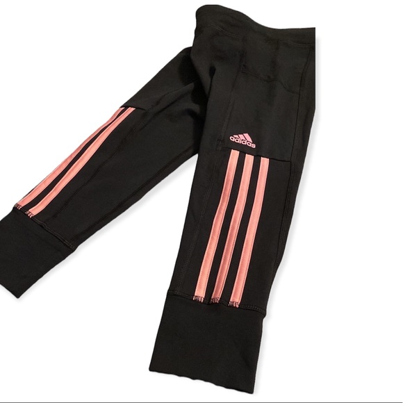 NWT Adidas Girl’s Legging Capri Size Small - Picture 3 of 9